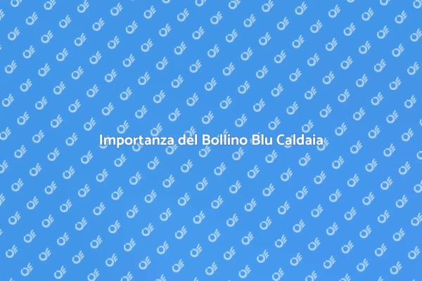 Scopri il Bollino Blu Caldaia