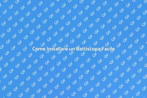 Installare un Battiscopa: Guida Pratica