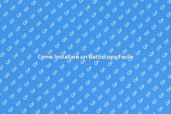 Installazione Facile del Battiscopa