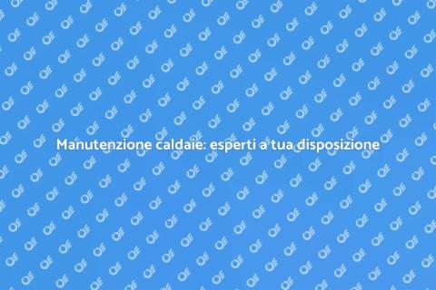 Riparatore di caldaie: scegli esperti