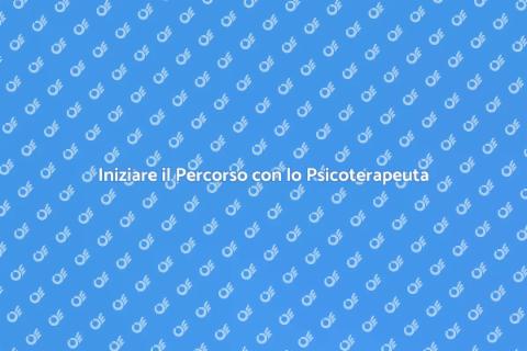 Primo Incontro con lo Psicoterapeuta