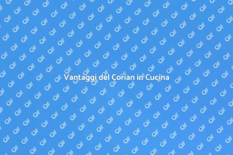Piano di Lavoro in Corian per Cucina