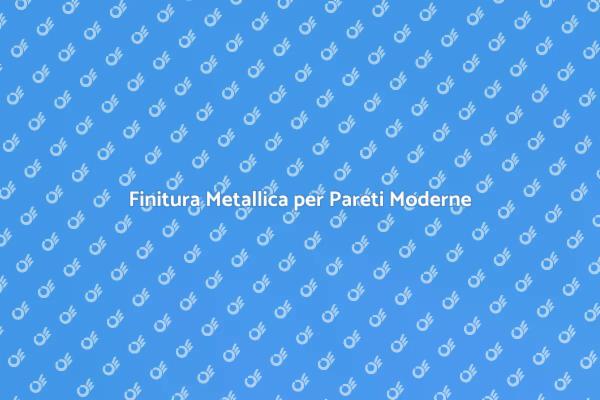 Stile e Modernità con Intonacatura