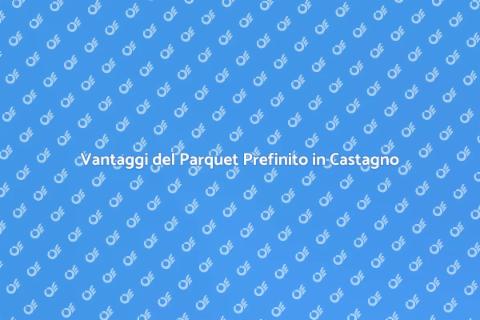 Installazione Parquet Prefinito
