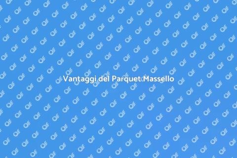 Installare un Parquet Massello