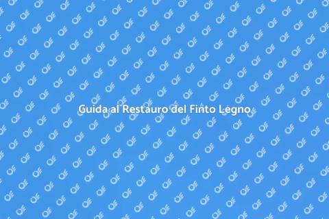 Ristrutturare Pavimento Finto Legno