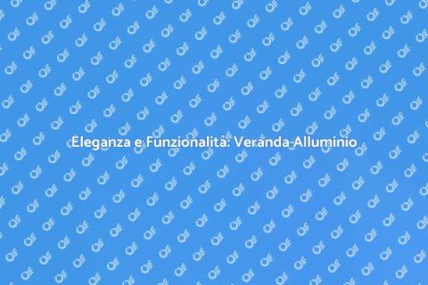 Veranda a Scomparsa in Alluminio