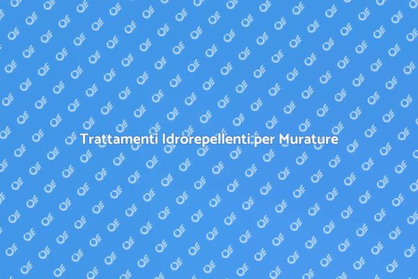 Proteggi la Tua Casa con Idrorepellenza