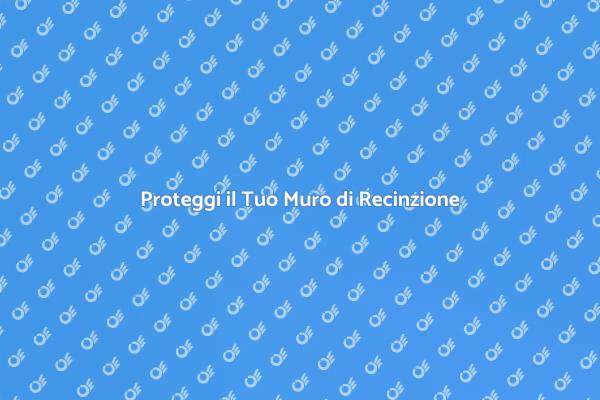 Come Impermeabilizzare un Muro di Recinzione