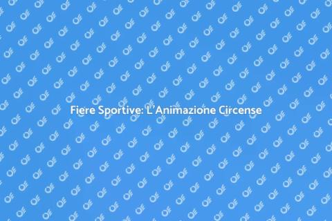 Animazione Circense per Eventi Sportivi