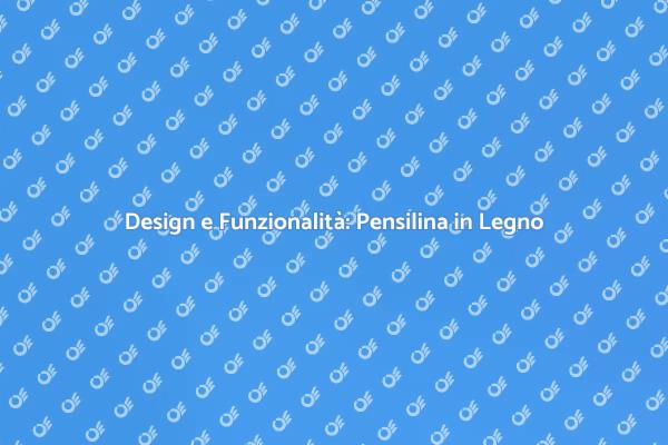 Trasforma il Tuo Giardino con una Pensilina