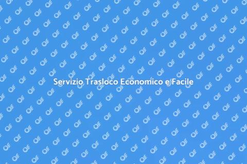Trasloco a Tariffe Agevolate