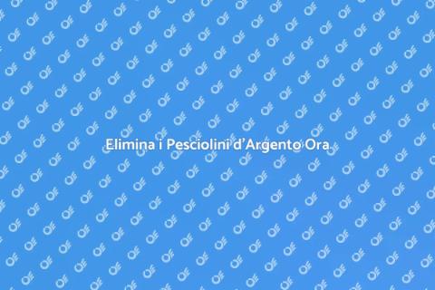Disinfestazione Pesciolini d'Argento