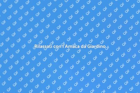 Amaca con Supporto per Giardino