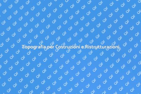 Servizio di Topografia Professionale