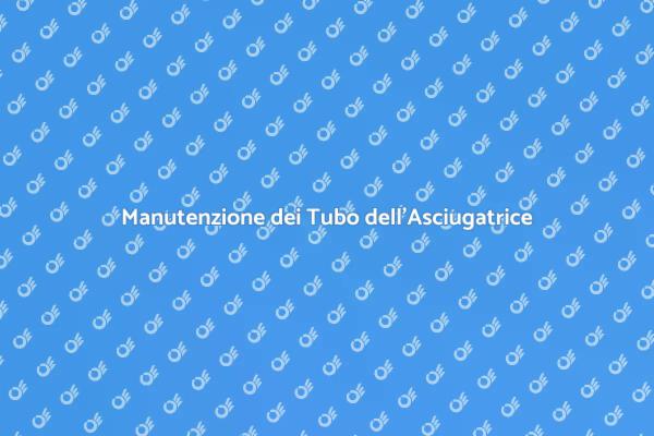 Come Pulire i Tubo dell'Asciugatrice