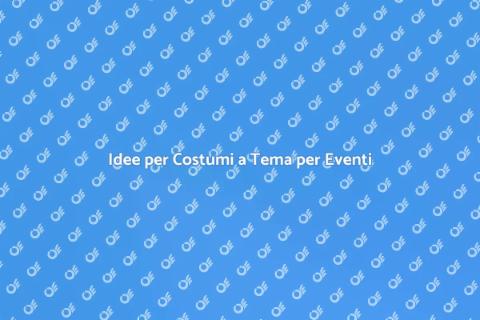 Costumi a Tema per Eventi Indimenticabili