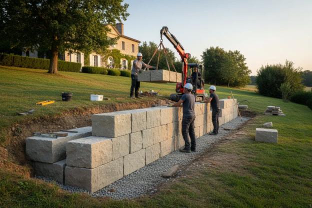 Quanto costa realizzare un muro di sostegno?