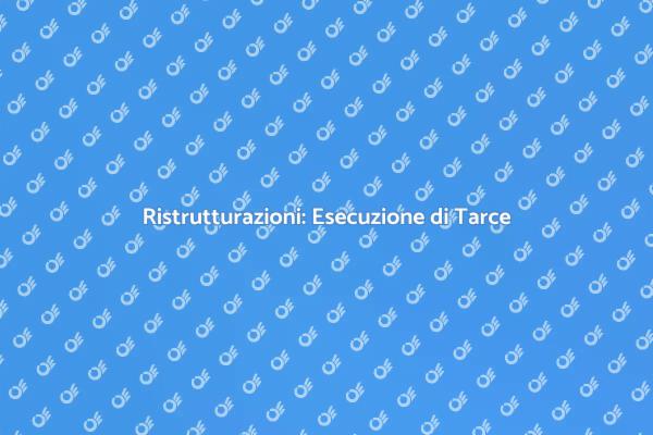 Ottimizza le tue Ristrutturazioni con Tarce