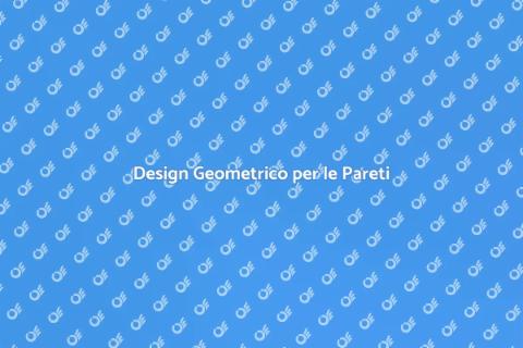 Carta da Parati Moderna Geometrica