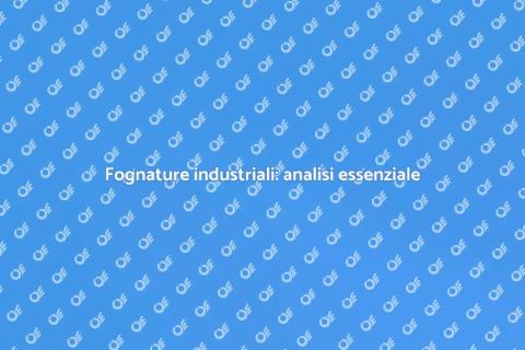 Analisi di fognature industriali