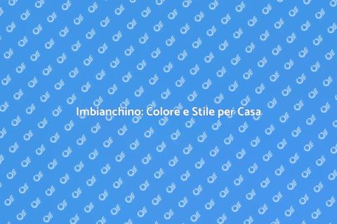 Imbianchino: Trasforma la Tua Casa