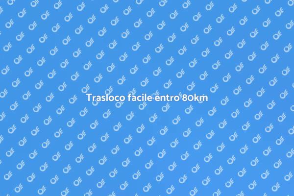 Trasloco e ristrutturazione entro 80km
