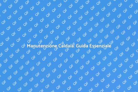 Manutenzione Caldaia: Comfort Assicurato