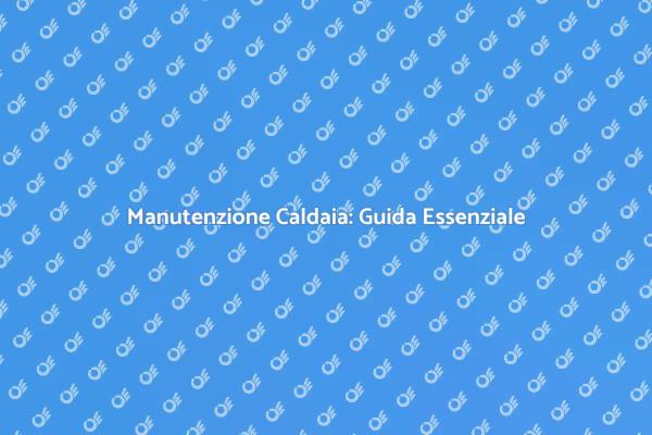 Caldaia: Manutenzione per Comfort Casa