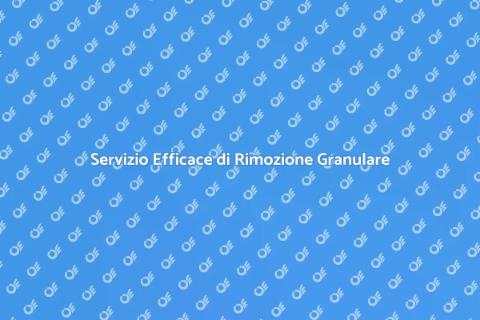 Rimozione Granulare per Ristrutturazioni