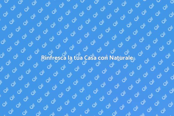 Deodorante Naturale per Ambienti Freschi