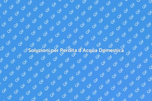 Come Riparare una Perdita d'Acqua