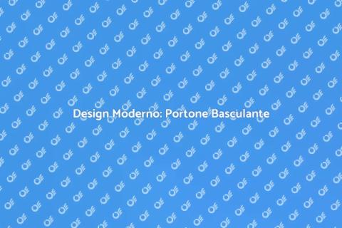 Portone Basculante Moderno e Funzionale