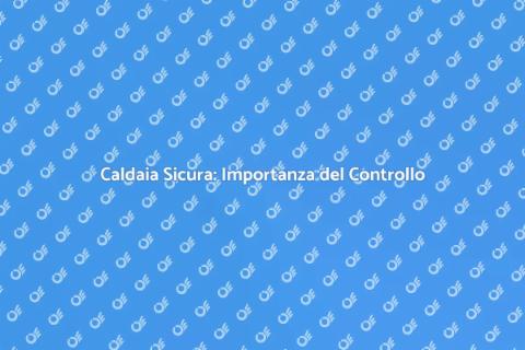 Controllo Caldaia: Sicurezza ed Efficienza