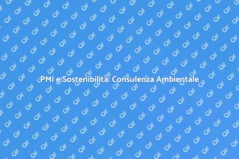Consulenza Ambientale per PMI Sostenibili