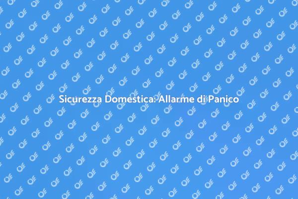 Panico e Sicurezza: Allarme Essenziale