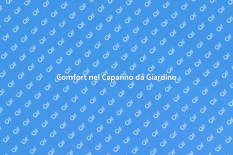 Isolare il Capanno da Giardino