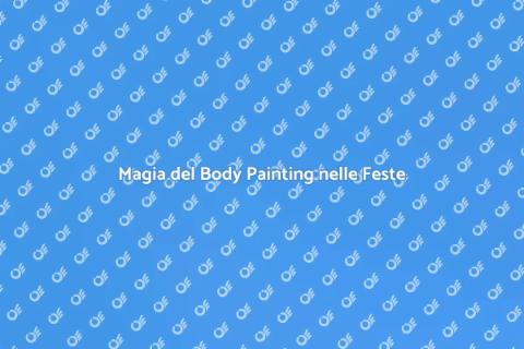 Body Painting nelle Animazioni Bambini