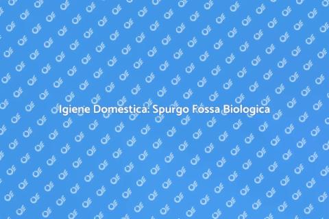 Spurgo Fossa Biologica Professionale