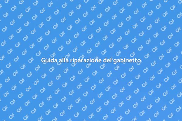 Come riparare un gabinetto che perde