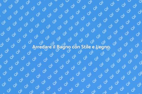 Mobile da Appoggio in Legno per Bagno