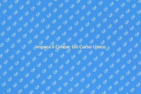 Corso di Cinese: Impara e Scopri