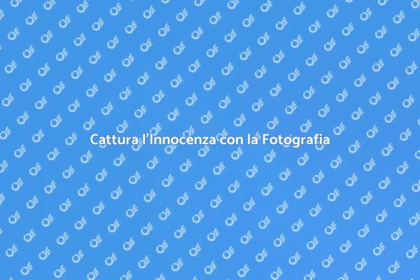 La Magia della Fotografia Infantile