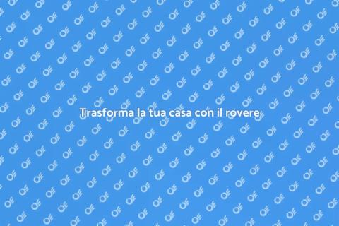 Pavimento in rovere: eleganza unica