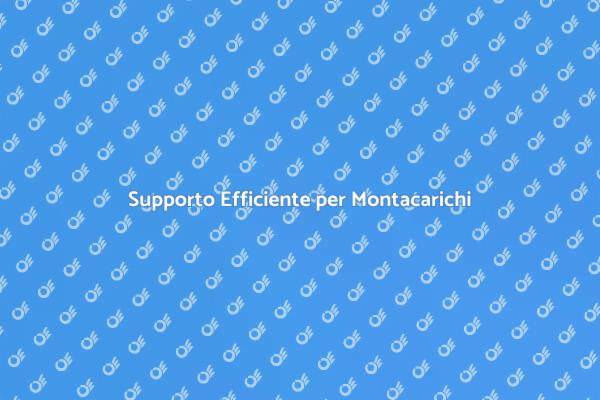 Ottimizza i Montacarichi Industriali