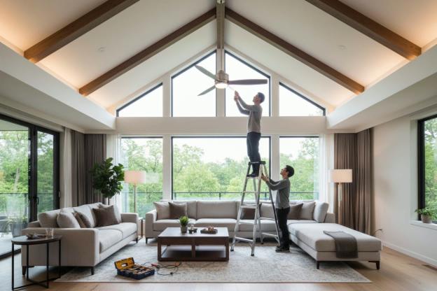 Quanto costa installare un ventilatore da soffitto?