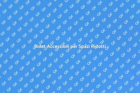 Bidet per Disabili in Bagni Piccoli