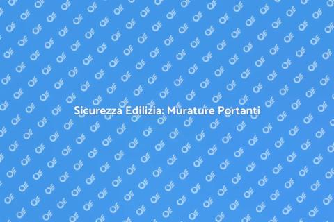 Rinforzo Strutturale Murature Portanti