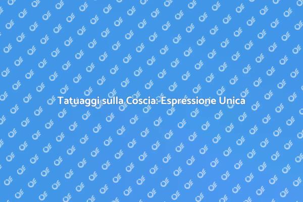 Tatuaggi: Coscia e Ginocchio in Focus