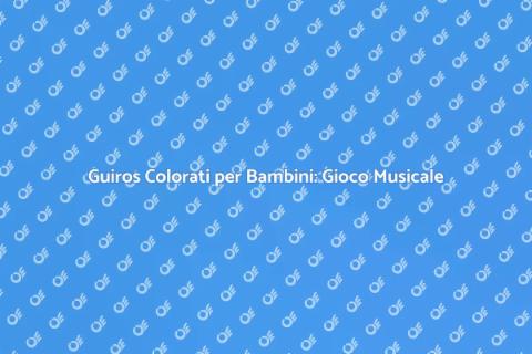 Guiros per Bambini: Gioco e Creatività